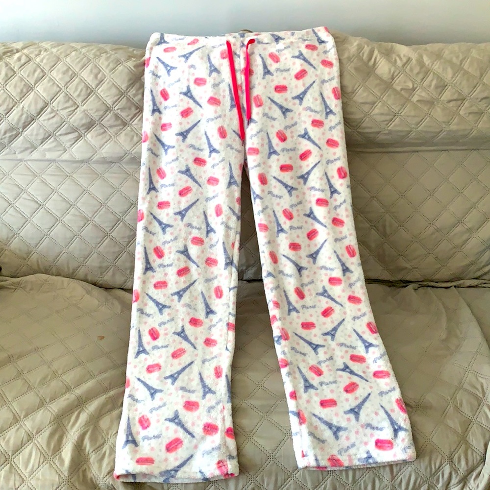 Pajama fuzzy pants